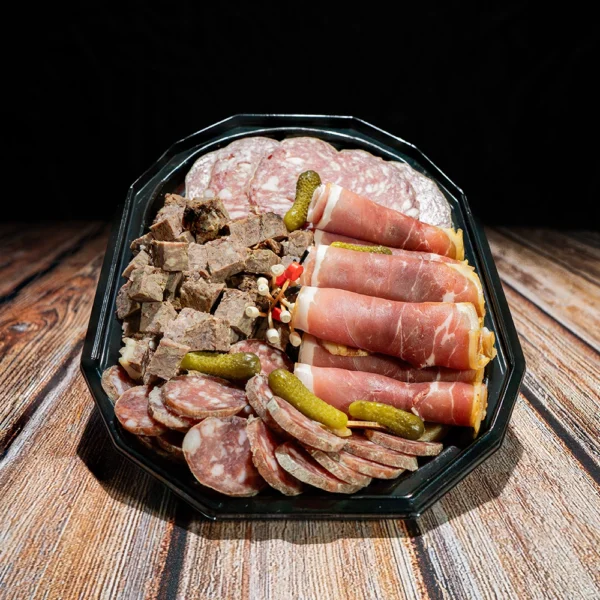 Plateau de charcuterie festif