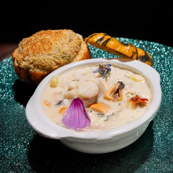 Timbale de la mer à la lotte ...