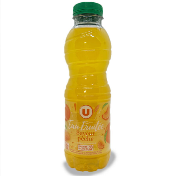 Eau fruitée saveur pêche 50cl