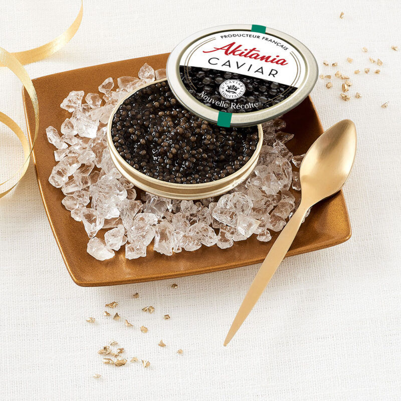 Caviar d'Aquitaine (la boite de 10g)