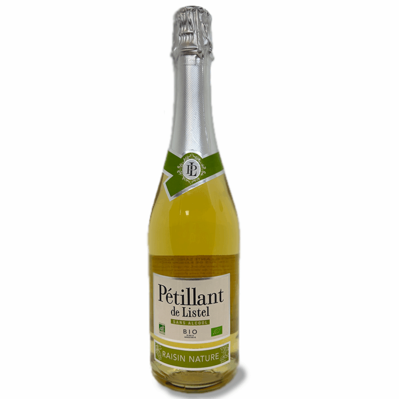 Pétillant de Listel sans alcool bio raisin nature - 75cl