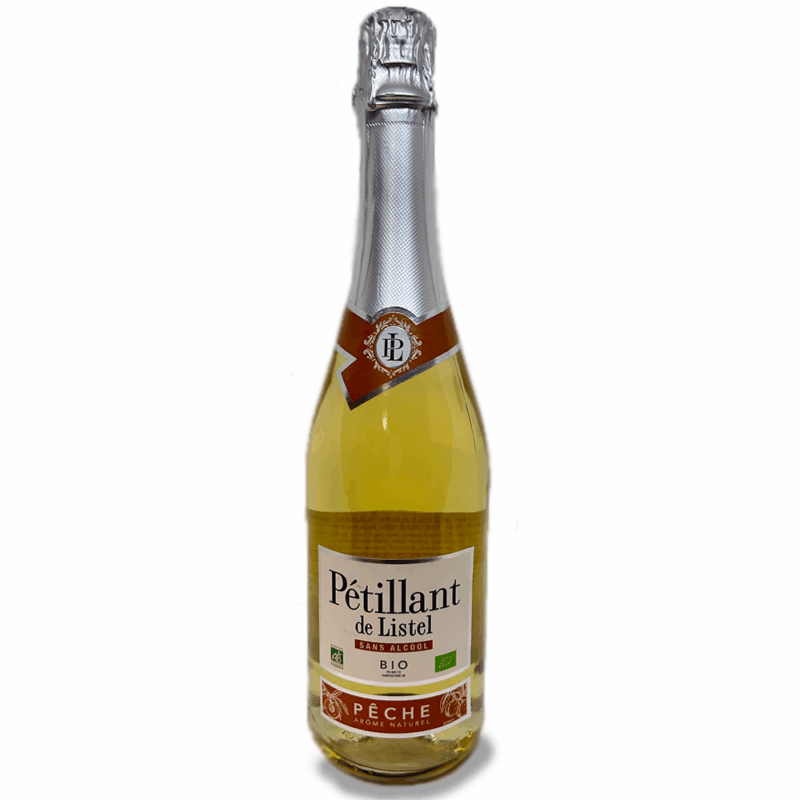 Pétillant de Listel sans alcool bio pêche - 75cl