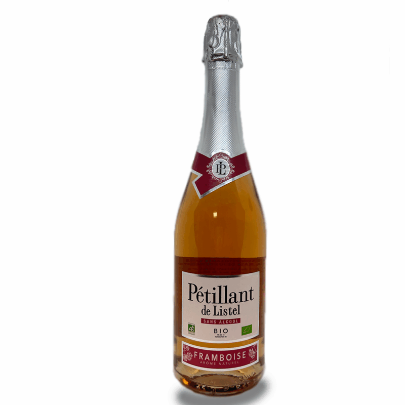 Pétillant de Listel sans alcool bio framboise - 75cl