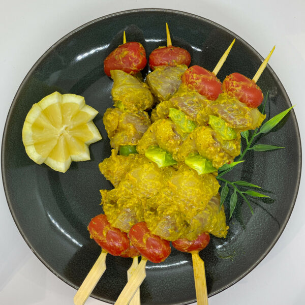 Brochette Lieu Noir à l'indienne