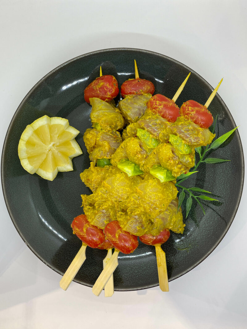 Brochette Lieu Noir à l'indienne