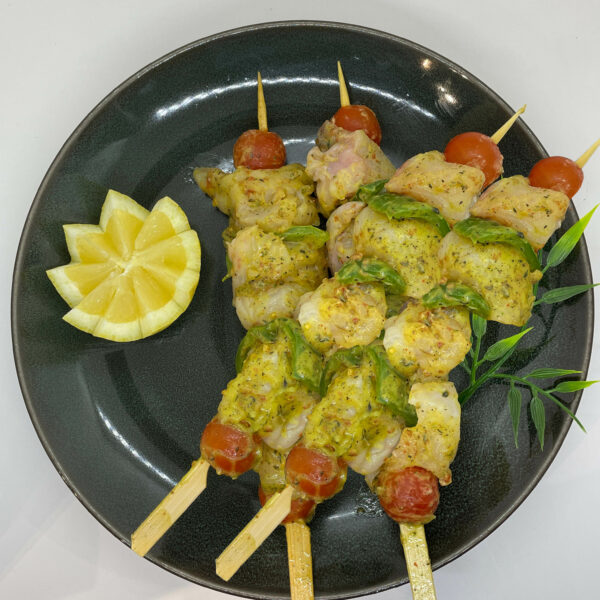 Brochette Cabillaud Thym / Citron